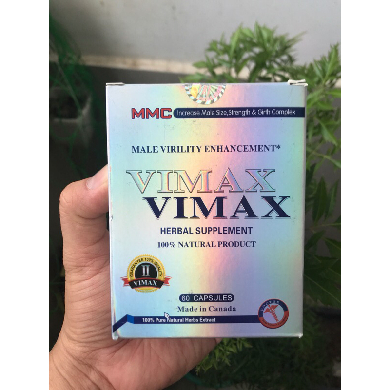 Vimax 60 Viên Thực Phẩm Bổ Sung Tăng Cường Sinh Lý, Tăng Kích Thước Dương Vật Cho Nam