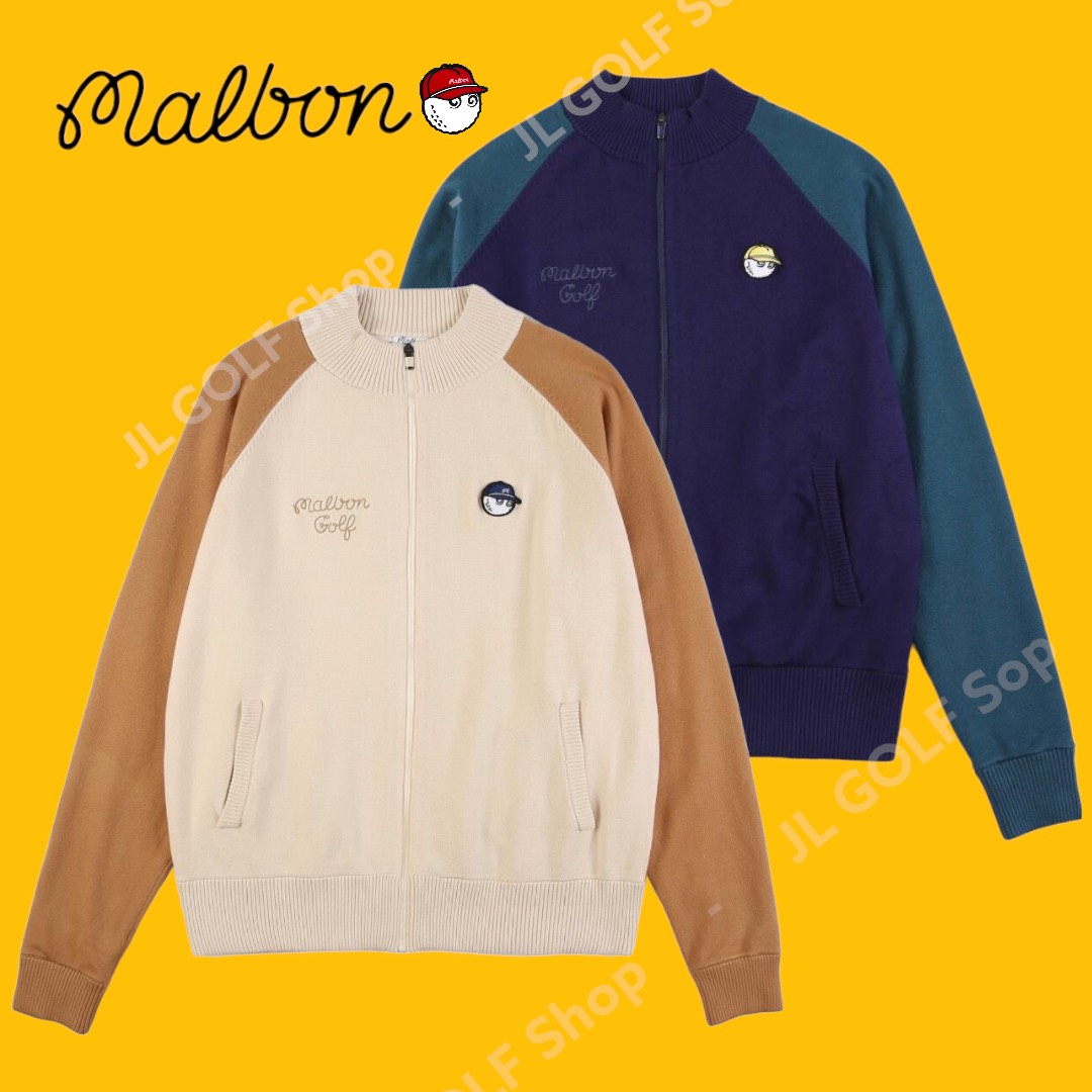 Áo len Malbon, áo khoác len hiệu Malbon, áo khoác bomber, thể thao golf