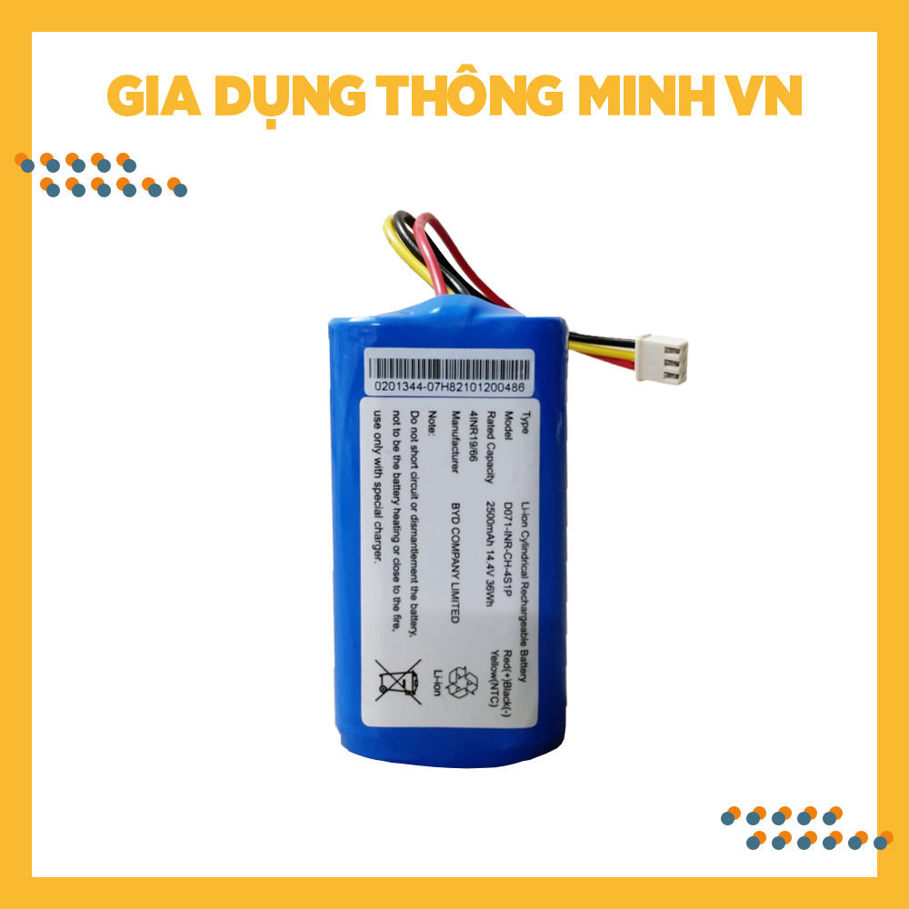 PIN thay thế dành cho Robot hút bụi lau nhà Liectroux C30b – Hàng có sẵn, chính hãng công ty