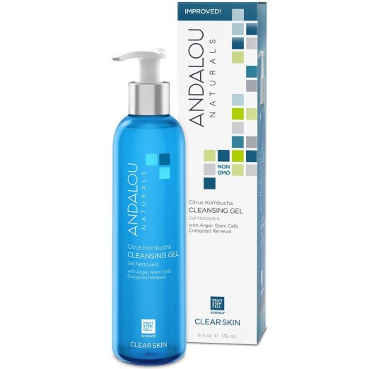 Gel rửa mặt Citrus Kombucha Cleansing Gel 178ml Andalou Naturals