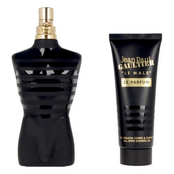Set Nước Hoa Nam Jean Paul Gaultier Le Male Le Parfum EDP Intense (125ml + Shower Gel 75ml)