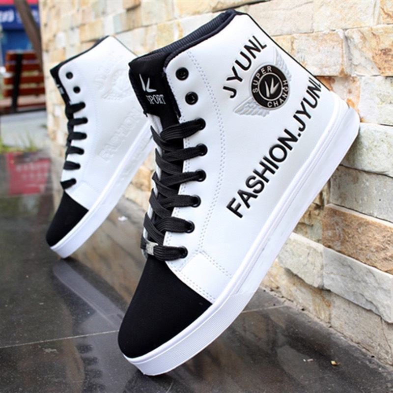 Giày cao cổ da nam Fashion JYUNLL phong cách