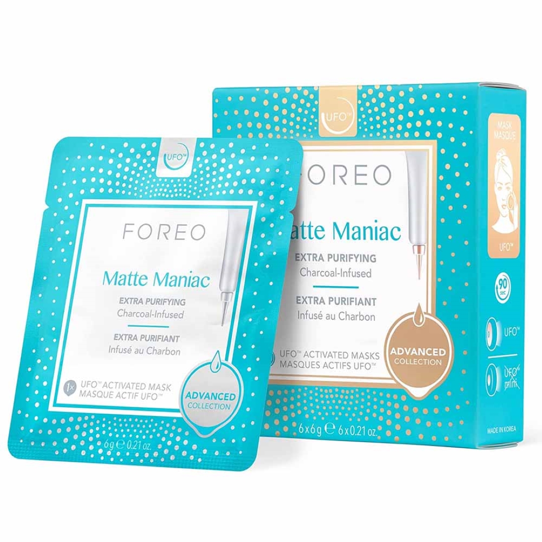 Matte maniac mask - mặt nạ foreo cho da dầu nhờn- mặt nạ foreo ufo mask