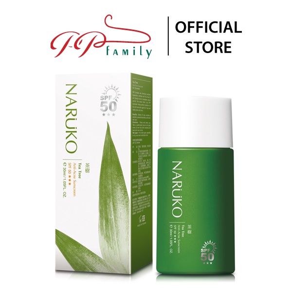 Kem chống nắng naruko tea tree anti-acne sunscreen spf50 30ml