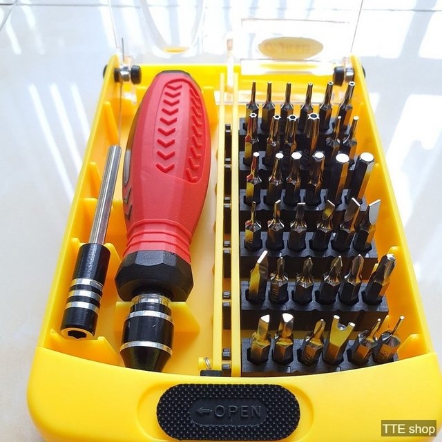 Bộ Tua Vít đa năng 38 món Jackly 6088A, sửa chữa Máy tính, sửa chữa điện thoại