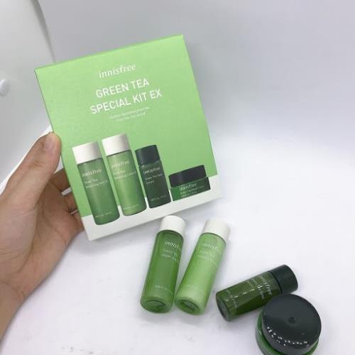 Bộ Dưỡng Ẩm Da Innisfree Green Tea Special Kit EX (4 món)