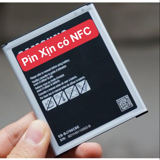Pin samsung Galaxy J7-2015 (J700) ,samsung On7 -Pin Xịn có Mạch NFC