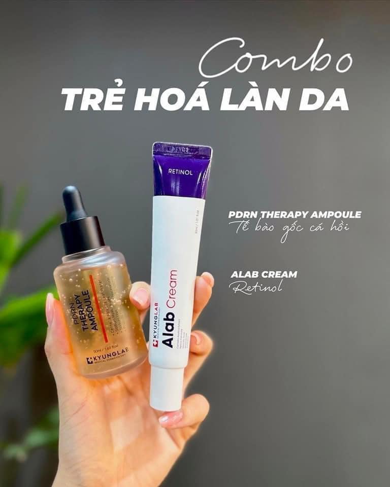 Kem dưỡng Retinol Alab Cream Kyung Lab 30ml thế hệ mới phục hồi dưỡng trắng da ngừa mụn