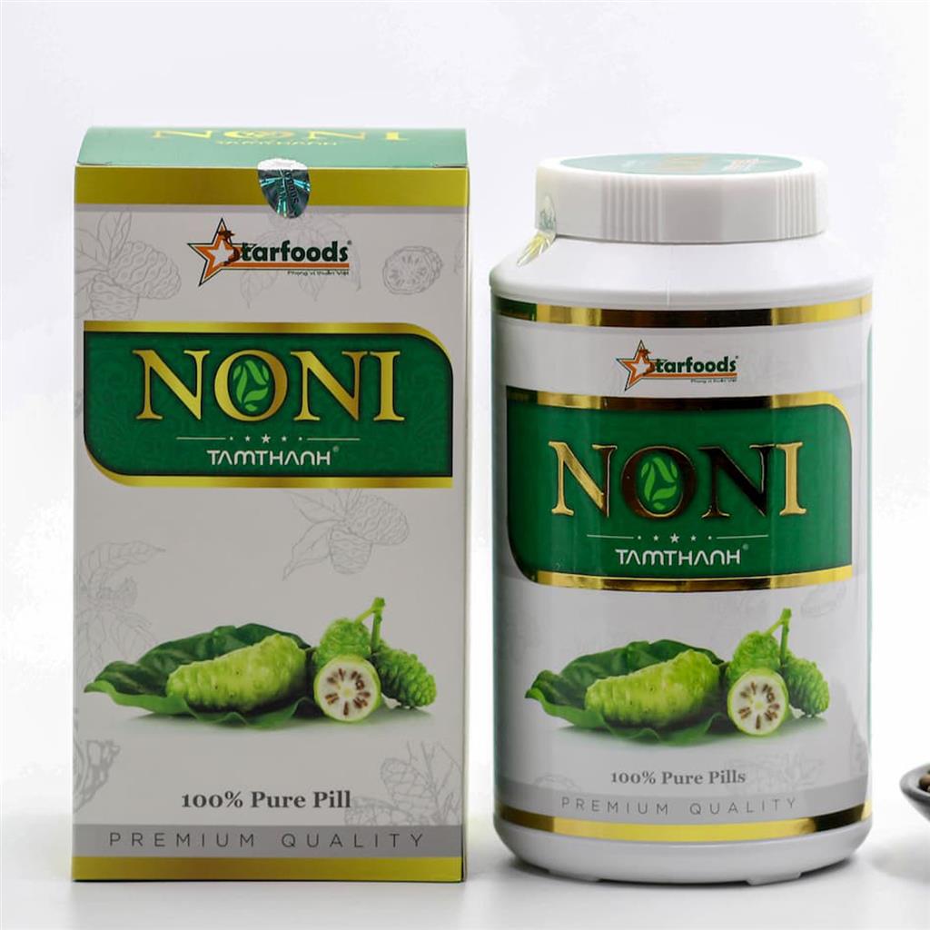 Viên Nhàu Noni Tâm Thành hộp nhựa 400Gram (Noni pills - 노니 알약 ).Loại xuất khẩu Hàn Quốc cao cấp. Chứng chỉ HACCP , FDA.