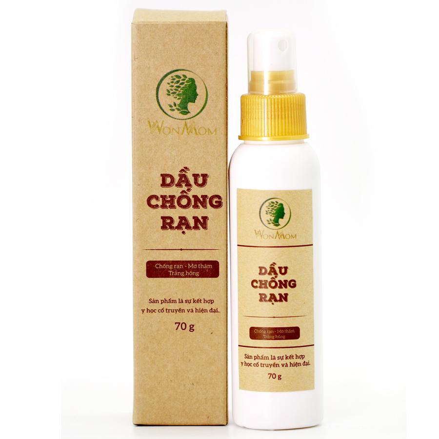 Dầu chống rạn da cho mẹ bầu wonmom 70g