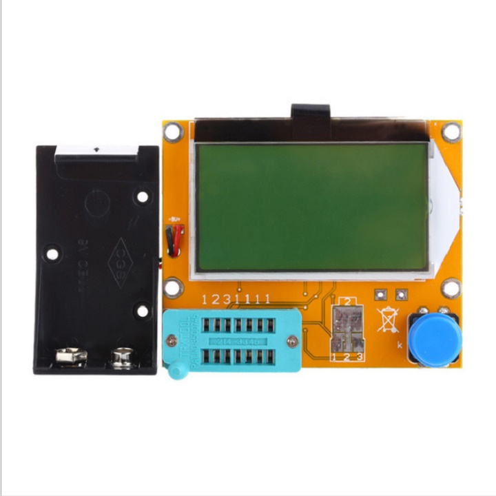 Máy test linh kiện đa năng lcr-t4 kèm pin 9v