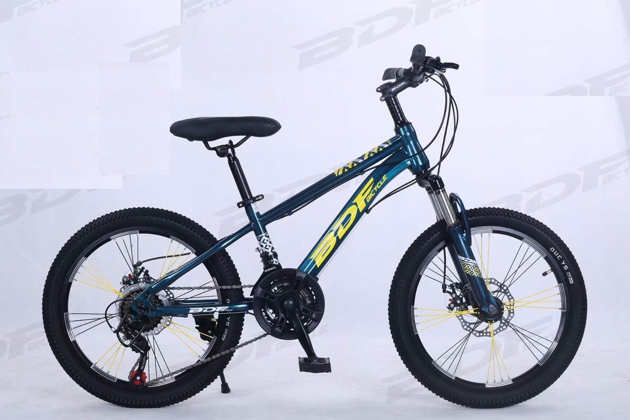Xe đạp thể thao bé trai 2 phanh đĩa bdf bánh màu có đề - size 20-24- hàng nhập khẩu chính hãng