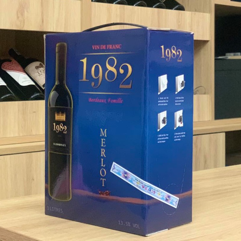 Vang bịch 3l nhập khẩu pháp 1982