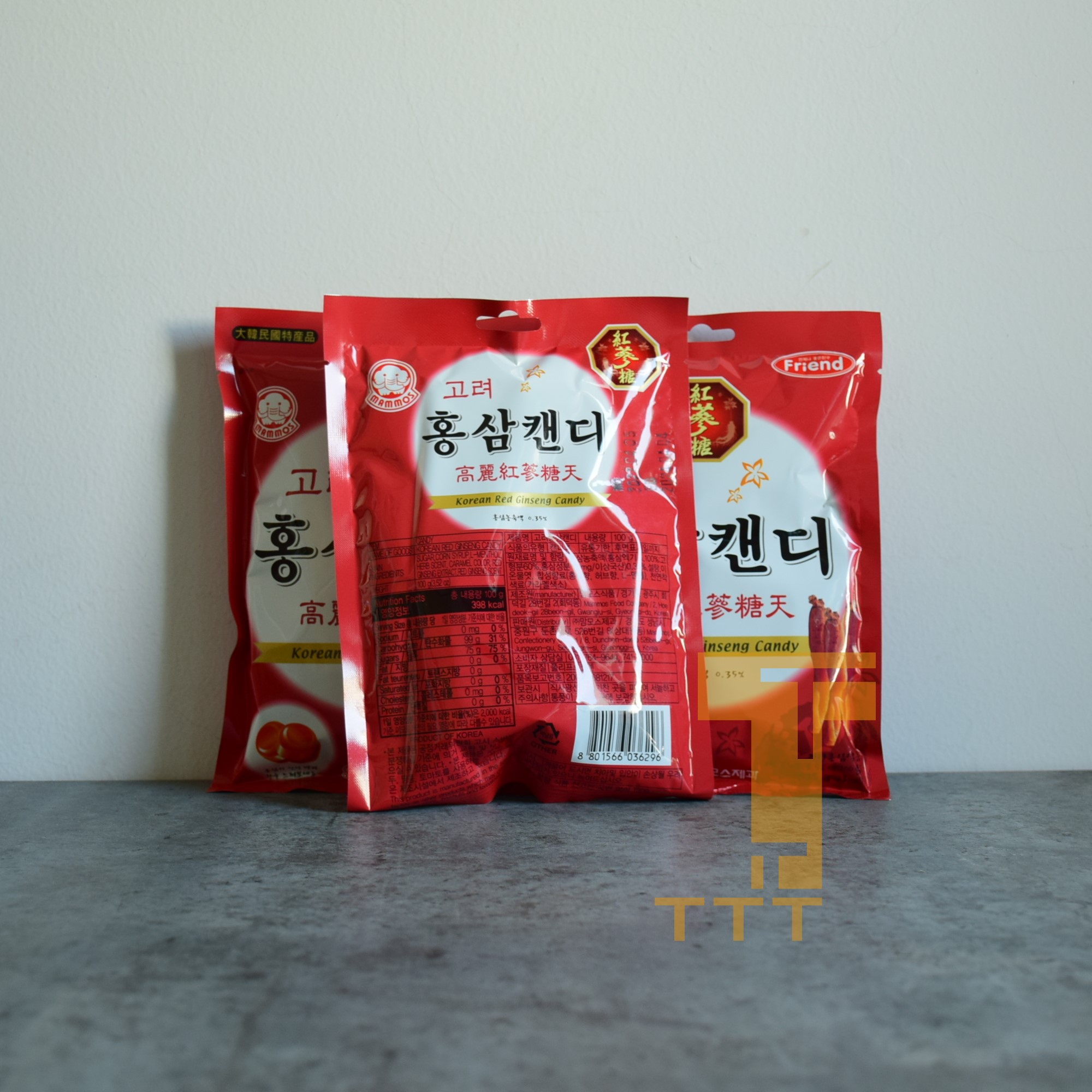 Kẹo ngậm vị hồng sâm, kẹo hàn quốc - hsd 04/2024