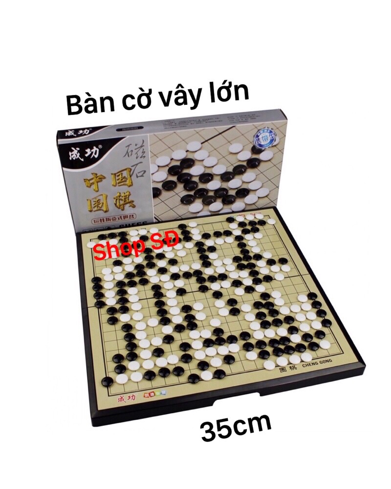 Cờ vây - bàn cờ vây lớn có nam châm