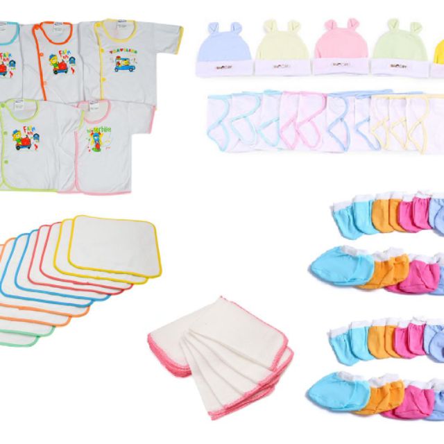 Combo 60 món đồ dùng cho bé sơ sinh