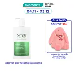 Sữa Rửa Mặt Simple Repair+ Cream Cleanser 240ml