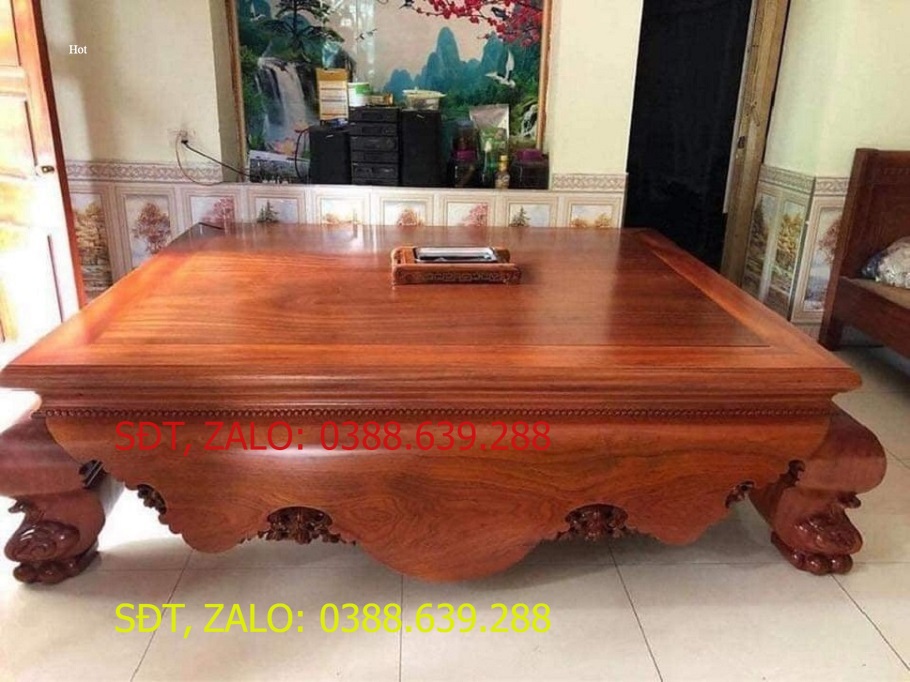 phản sập nằm gỗ gụ kt 1m8 x 2m2 .
