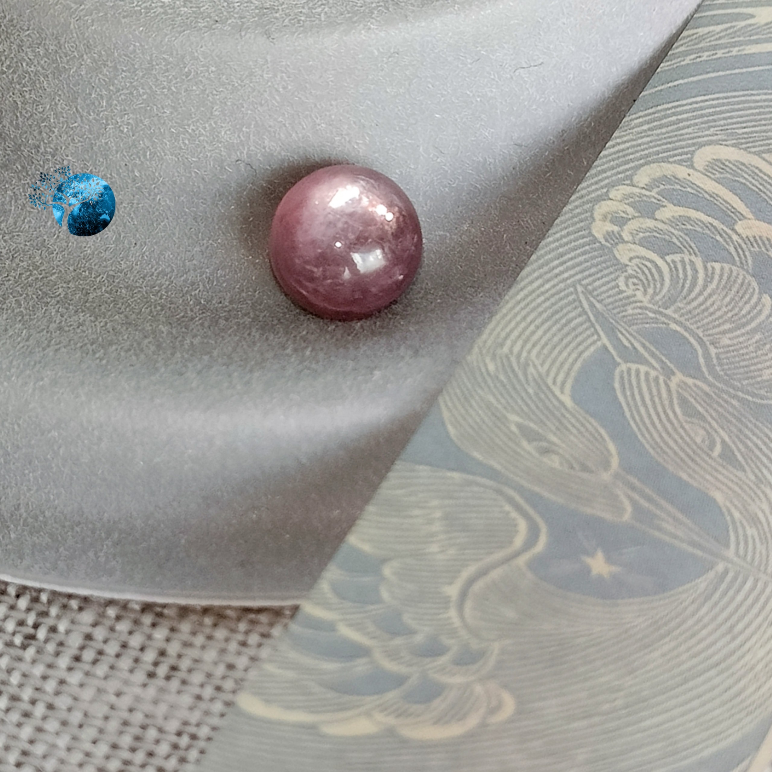 Đá purple lepidolite 7mm