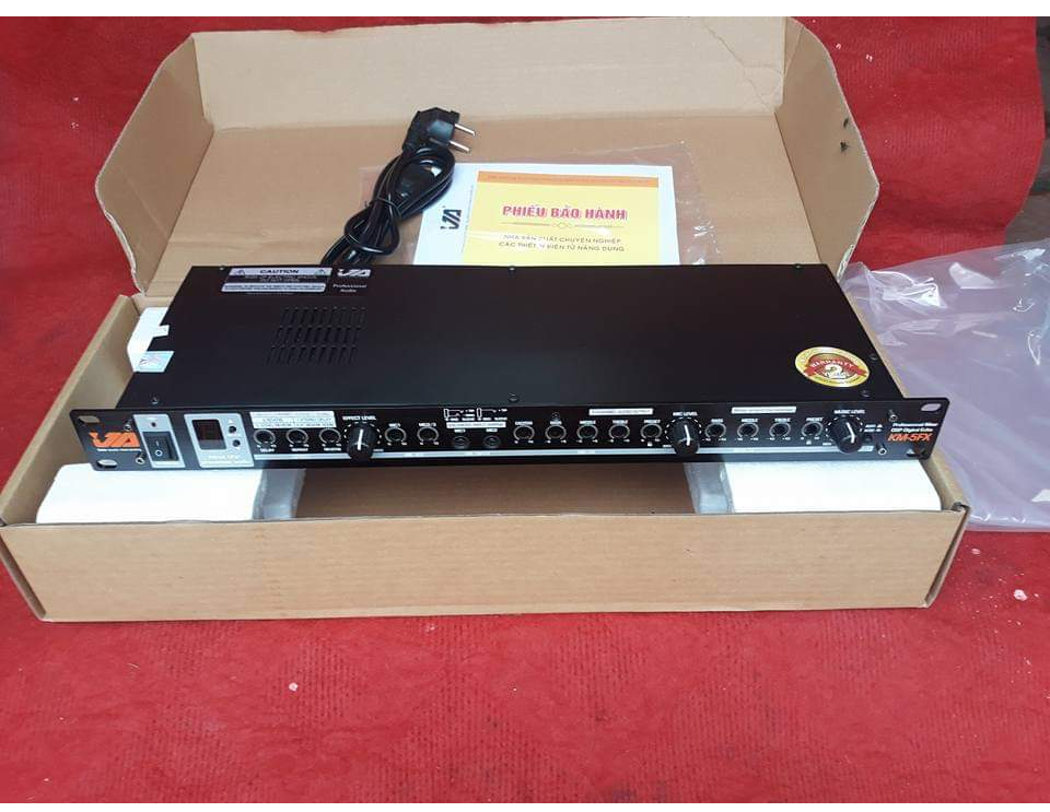 Vang cơ lai số Ja Km5fx chống hú cực tốt, echo và reverb riêng biệt, chuyên dùng karaoke gia đình, sản phẩm mới nguyên thùng bảo hành 24 tháng