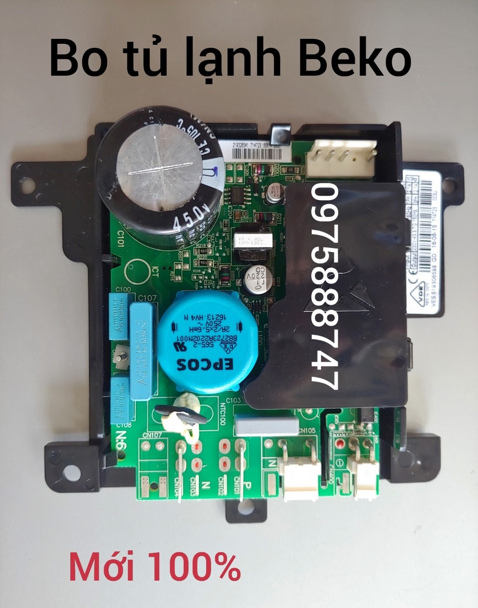 Bo nguồn tủ lạnh beko