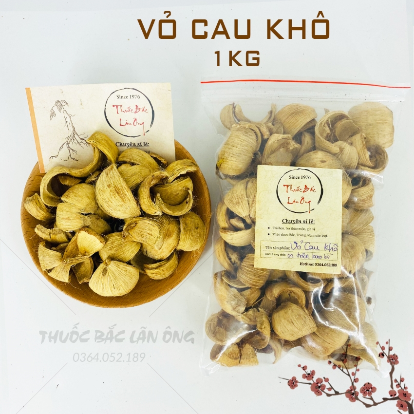 Vỏ cau khô 1kg