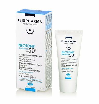 [HCM]Kem dưỡng trắng da kết hợp với chống nắng Neotone Radiance SPF50+ Isis pharma 30ml