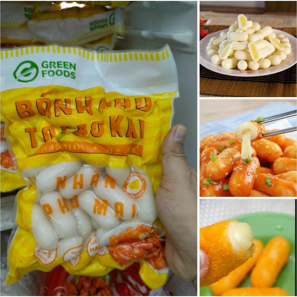 Bánh gạo nhân phô mai greenfood 500gr