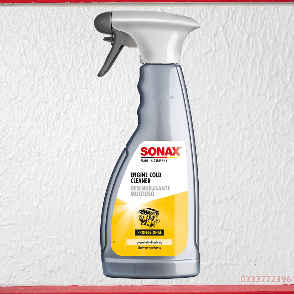 Dung dịch rửa sạch khoang máy Sonax Engine Cold Cleaner 500ml
