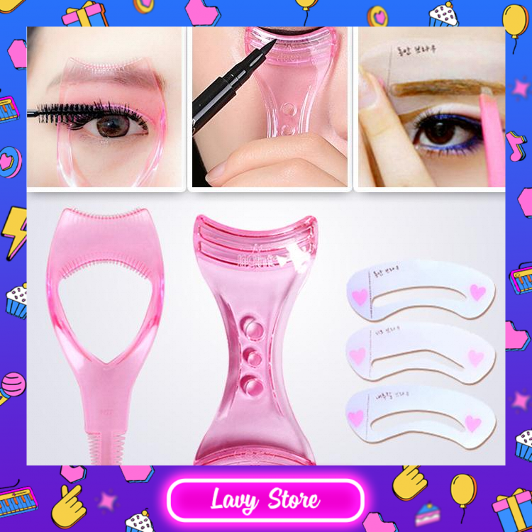 LAVY STORE - Combo 3 dụng cụ hỗ trợ trang điểm cho mắt