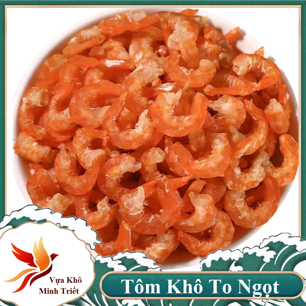 1 KG  TÔM SÚ KHÔ TỰ NHIÊN  CON TO ,ĐẶC SẢN RẠCH GỐC CÀ MAU- Vựa Khô Minh Triết