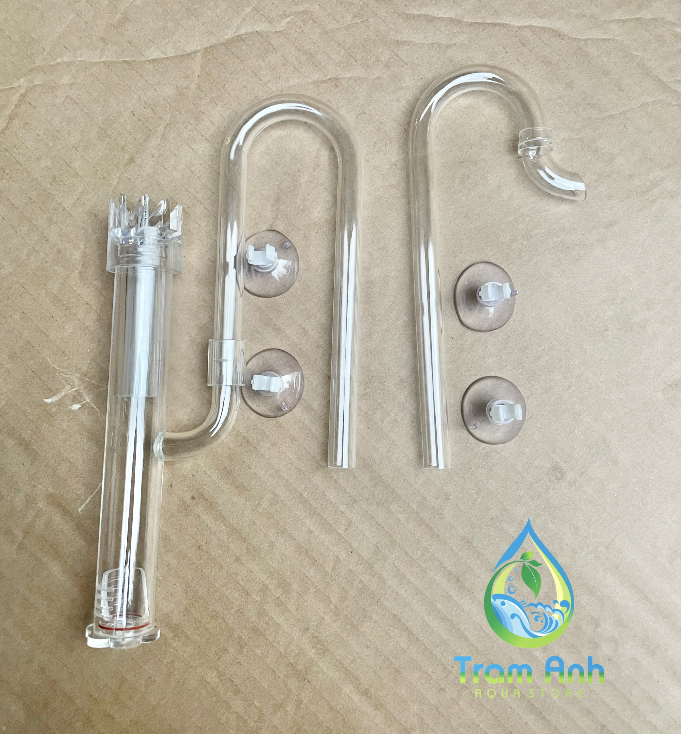 In out acrylic f8 - f10 - f12 -f16 kết hợp hút váng - bể mini