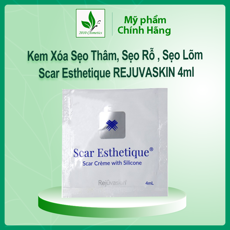 Kem xóa sẹo thâm / rỗ / lõm scar esthetique rejuvaskin 4ml
