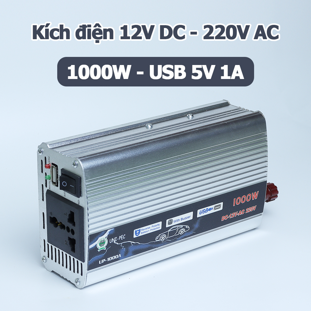 Bộ kích điện 12v-dc sang 220v-ac