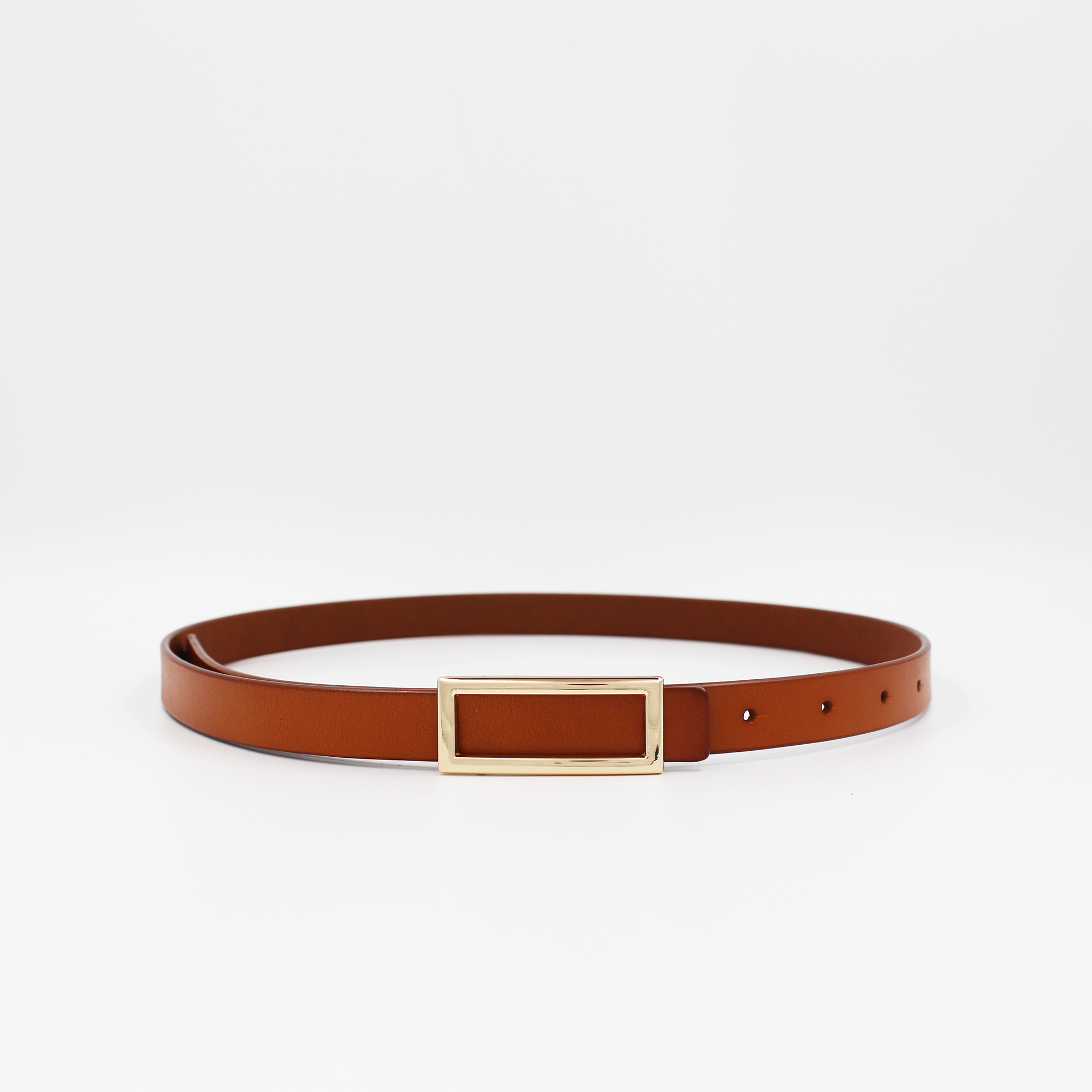 Thắt Lưng Nữ Bản Nhỏ Thời Trang Mặt Chữ Nhật Bản 1.8cm Aaa Jeans