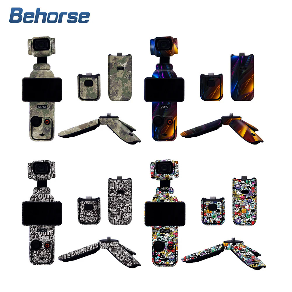 Đầy Màu Sắc Sticker Cho Túi 3 Không Thấm Nước Đầy Đủ Cơ Thể Sticker Bảo Vệ Bìa Phim Cho DJI Osmo Túi 3 Phụ Kiện Máy Ảnh