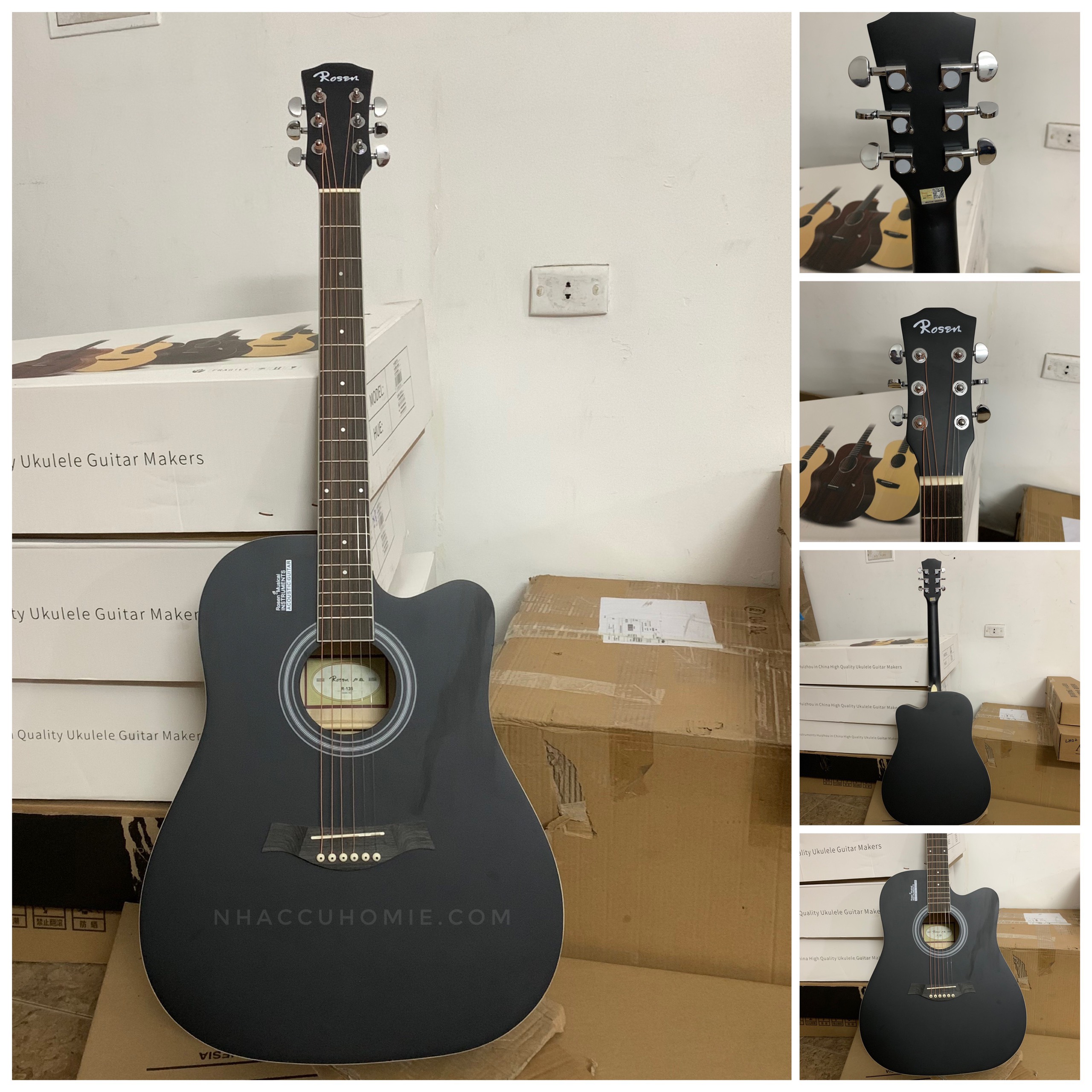 Đàn Guitar Acoustic Rosen R135