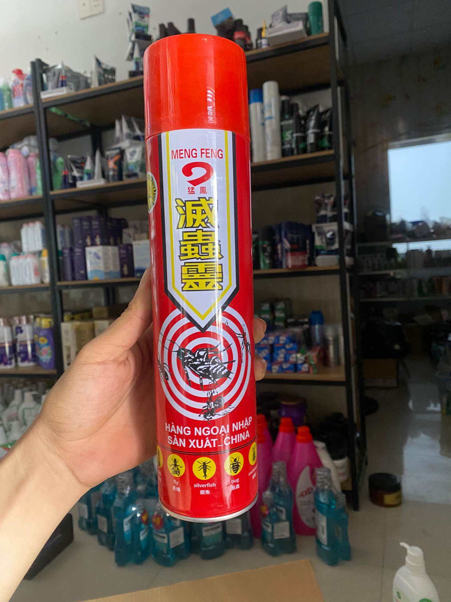 Bình xịt Thuốc diệt côn trùng muỗi kiến gián số 9