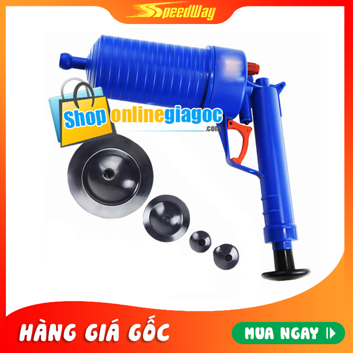 Dụng cụ nén khí thông cống mini