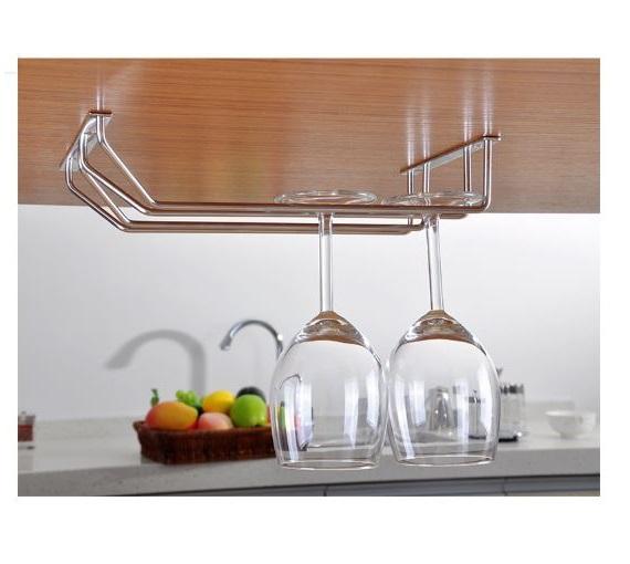 Giá treo ly rượu vang inox 304 - 35c