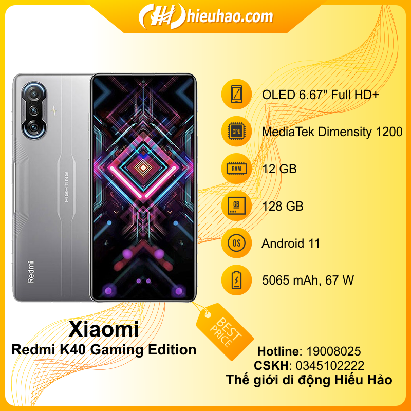 Điện thoại Xiaomi Redmi K40 Gaming Edition