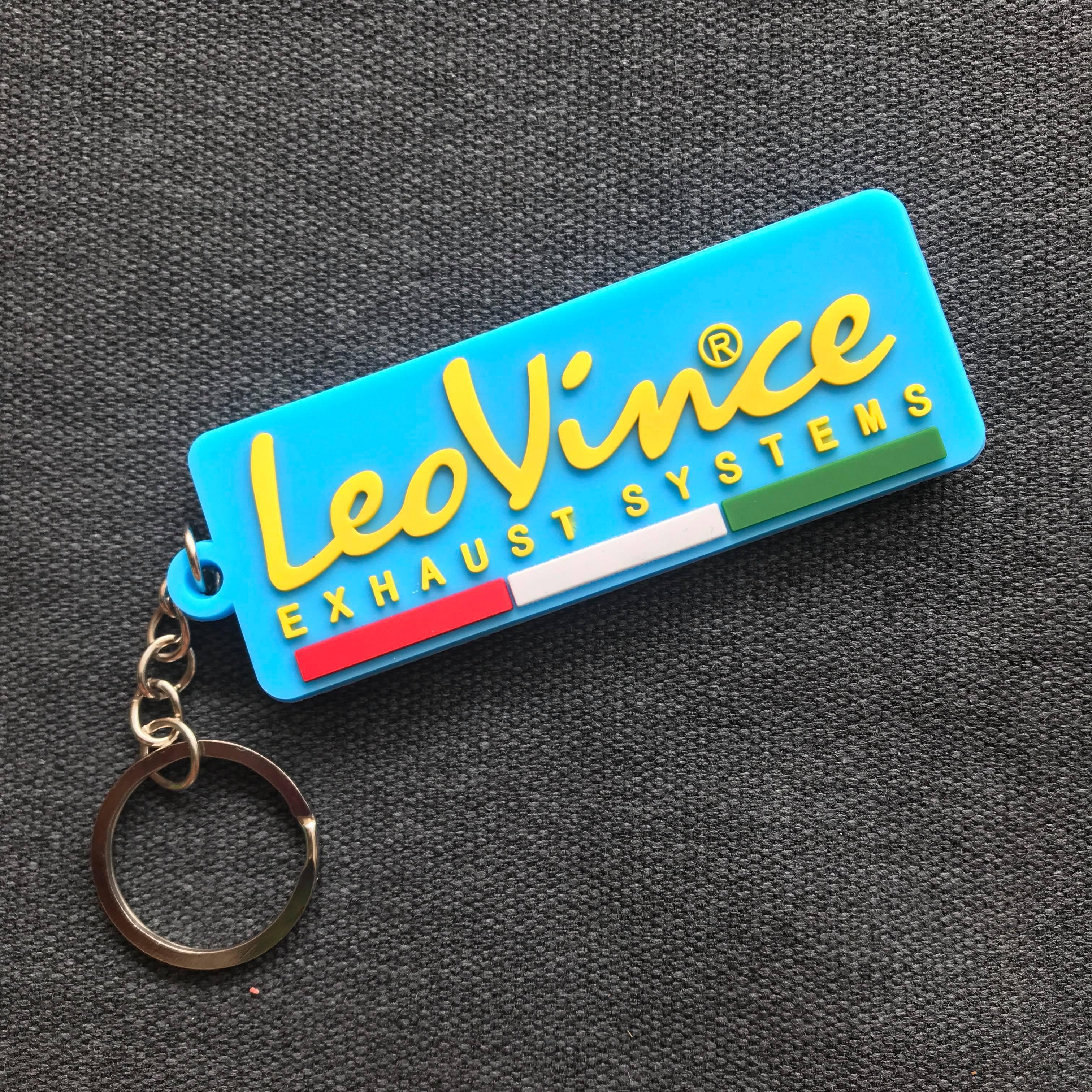 [HCM]Móc treo chìa khóa CHỮ NỔI LEOVINCE (MÀU XANH NGỌC)