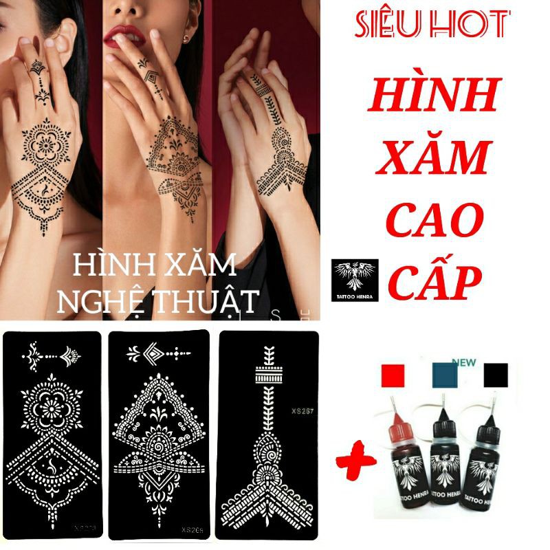 Henna tạm thời: Bạn muốn thử nghiệm một phong cách mới mà không cần phải lo lắng về sự lâu dài hay hậu quả? Henna tạm thời sẽ là lựa chọn hoàn hảo cho bạn. Với những họa tiết mang tính chất trang trí tinh tế, Henna tạm thời sẽ giúp bạn tự tin hơn khi xuất hiện bất cứ đâu. Hãy đến với chúng tôi để tìm kiếm lựa chọn hoàn hảo cho mình.