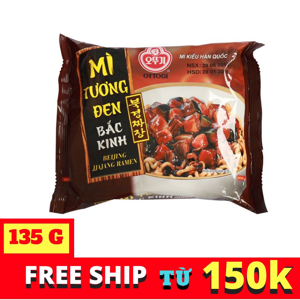 MÌ TƯƠNG ĐEN BẮC KINH OTTOGI GÓI 135G