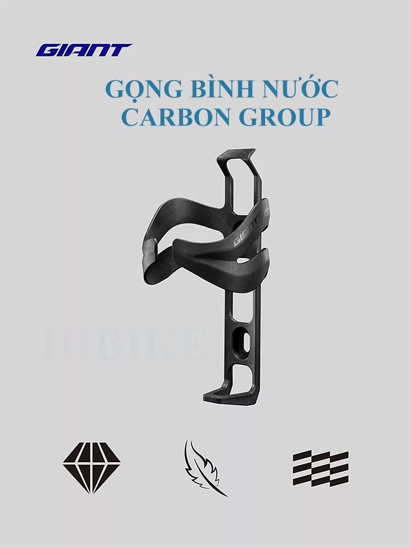 Gọng Bình Nước Xe Đạp Group Carbon Giant Giá Đỡ Bình Nước