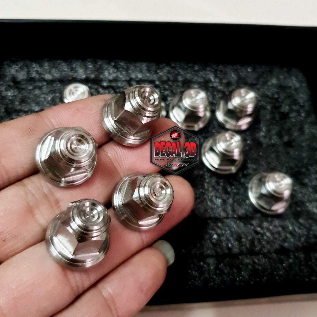 Tán salaya inox 8 ly bít đầu mẫu thái cực đẹp