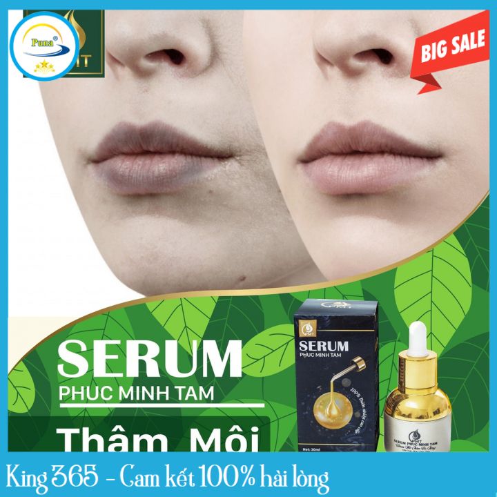 Serum Dưỡng Thâm Môi, Mắt Dưỡng Ẩm Giúp Môi Căng Bóng, Hồng Tự Nhiên, Giữ Màu Môi Bền Đẹp PMT