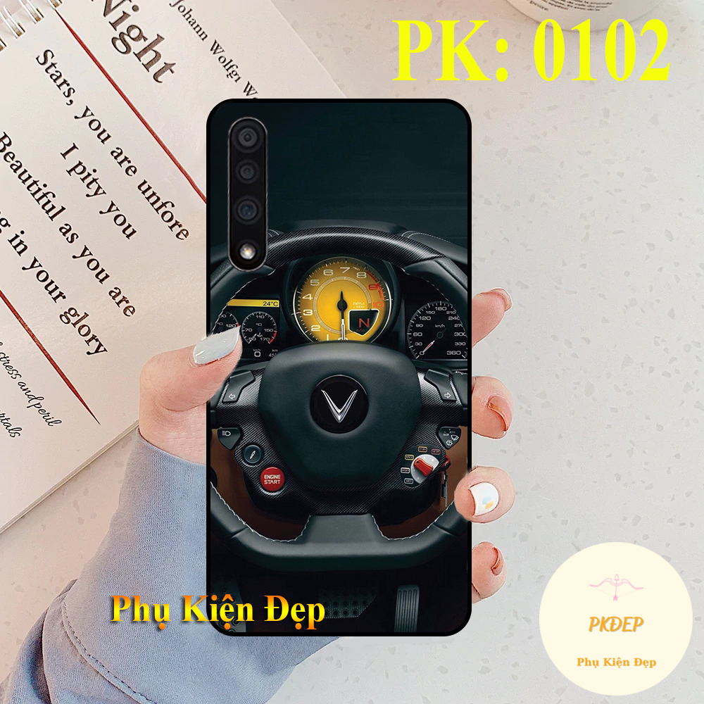 [HCM]Ốp lưng Vsmart Live 1 dẻo đen in hình Công nghệ