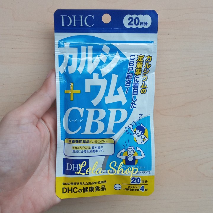 [HCM]Viên Bổ Sung Canxi – CBP Tăng Chiều Cao DHC Nhật (20 Ngày)