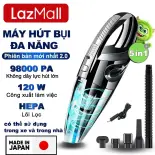 LazMall LazFlash Mua Máy Hút Bụi Không Máy Hút Bụi Cầm Tay Không Dây Thông Minh Nội Địa Công Suất Lớn 120W Lực Hút Cực Khỏe, Thiết Kế Đẹp Mắt, Sang Trọng, Nhỏ Gọn Dùng Cho Nội Thất Xe Ô Tô Và Gia Đình